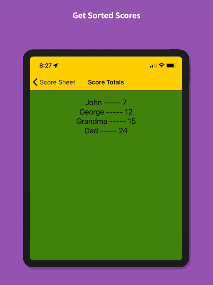 PlayNine Scorekeeping App