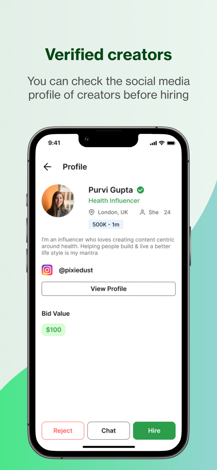 Dropdown - Hire Influencer