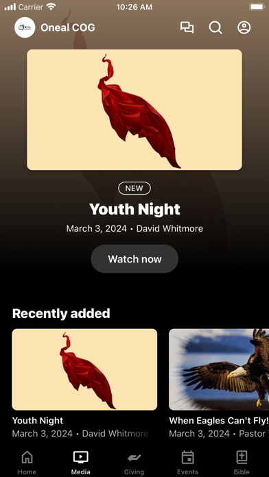 Screenshot 2 of O'Neal Church of God App