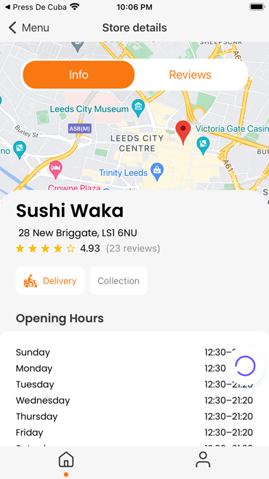 Sushi Waka Leeds Screenshot