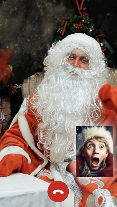 Santa Claus Video Call Screenshot