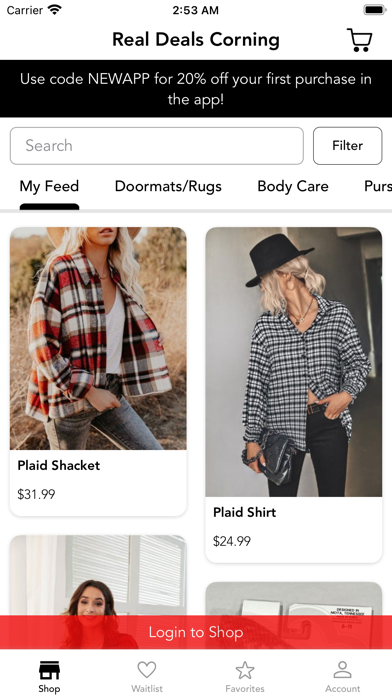 Real Deals Corning Screenshot