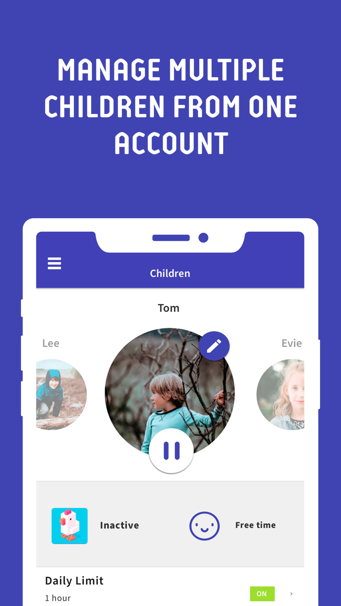 Screen Time Parental Control