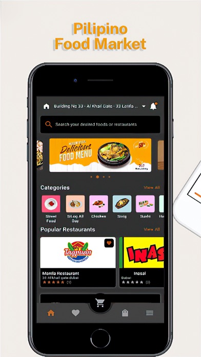 Kain Tayo - Food Delivery App Screenshot