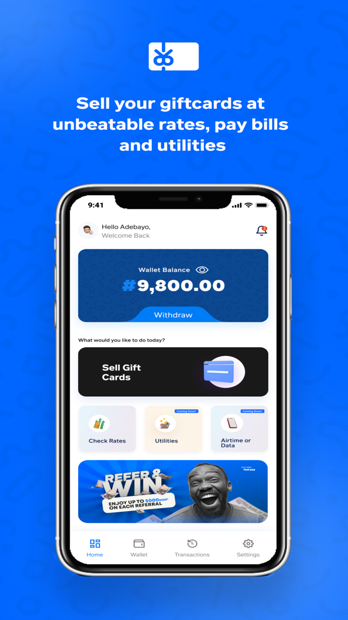 Coast - Redeem Giftcards