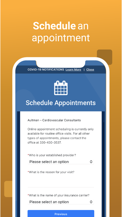 Aultman Anywhere—Hospital/Care Screenshot