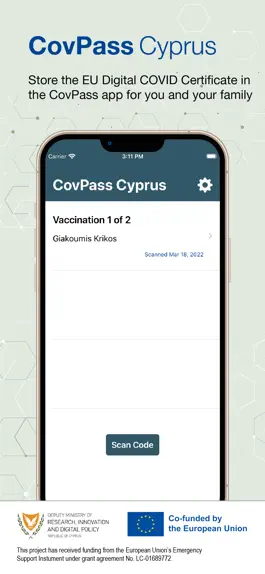 Game screenshot CovPass Cyprus apk