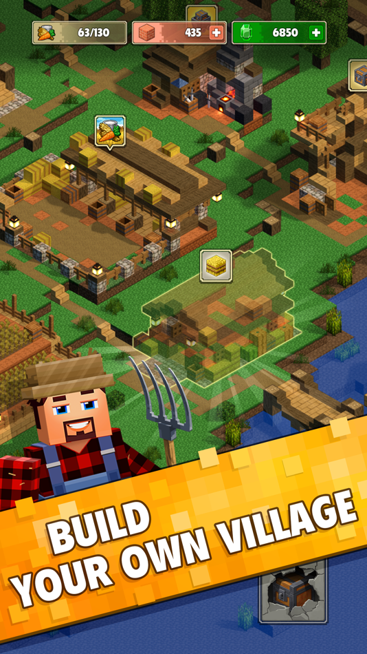 #3. Minetap 3D: Idle-Merge RPG (iOS) By: Geeky House FZ-LLC