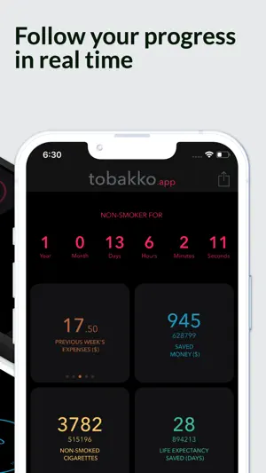 Tobakko: Quit smoking now screenshot 3