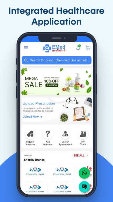 EMedHealthTech Enterprise Screenshot