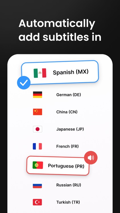 Translate Video: Subtitles