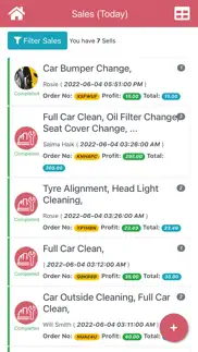 daily service record - pos iphone screenshot 2