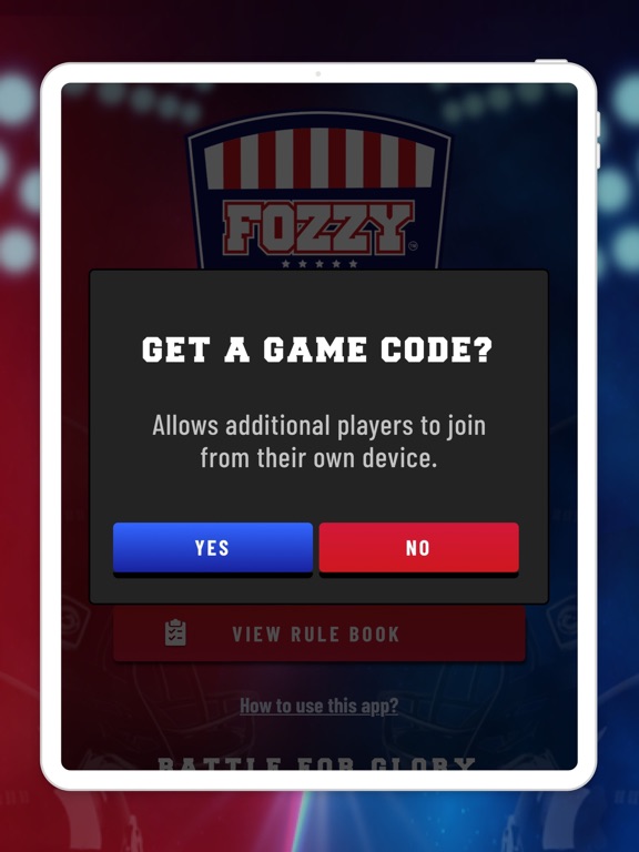 Fozzy Football iPad screenshot 3 - Entertainment app