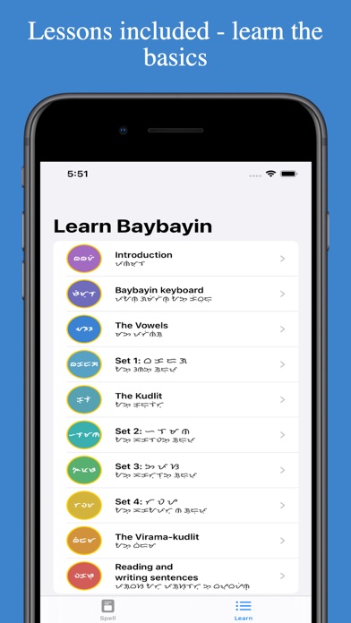 Learn Baybayin Screenshot