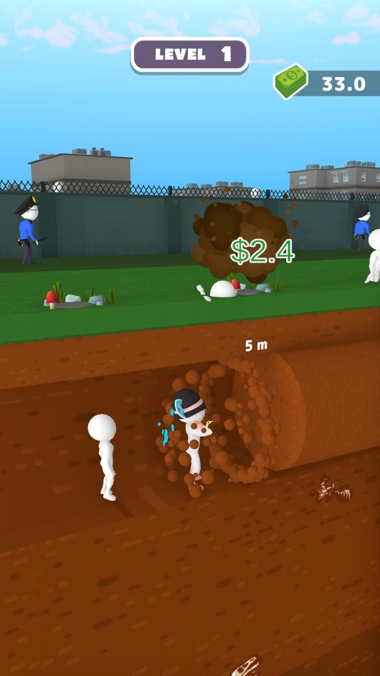 #3. Dig & Escape (iOS) 由: 3A YAPIM VE YAZILIM DANISMANLIK LIMITED SIRKETI