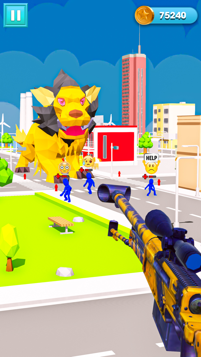 Giant Wanted Monsters Shooter