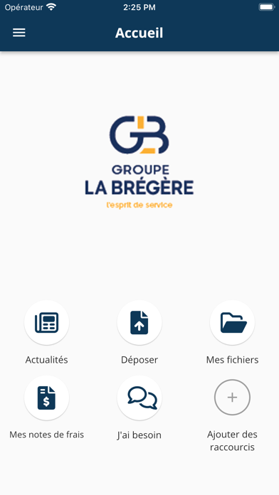 Groupe La Brégère Screenshot