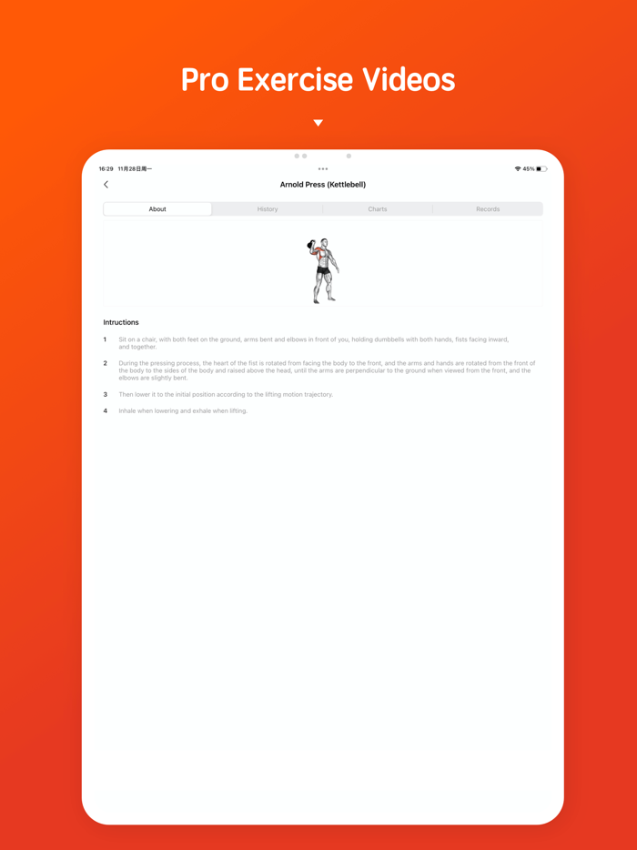 Workout - Planner and Tracker