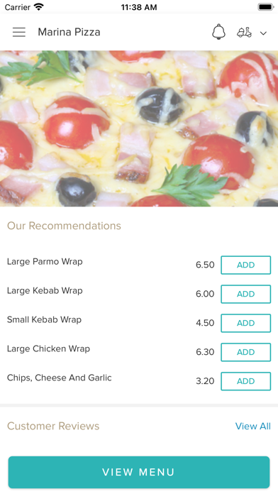 Marina Pizza Screenshot