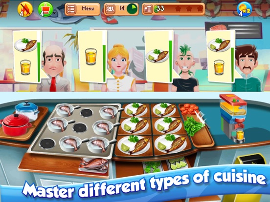 Cooking Rush: Restaurant Chefのおすすめ画像9