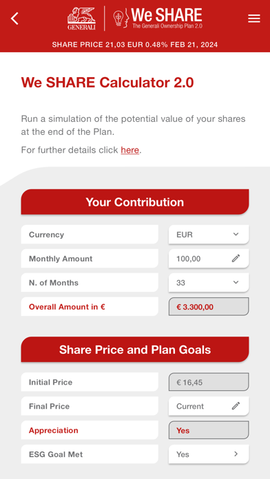Generali We SHARE Screenshot