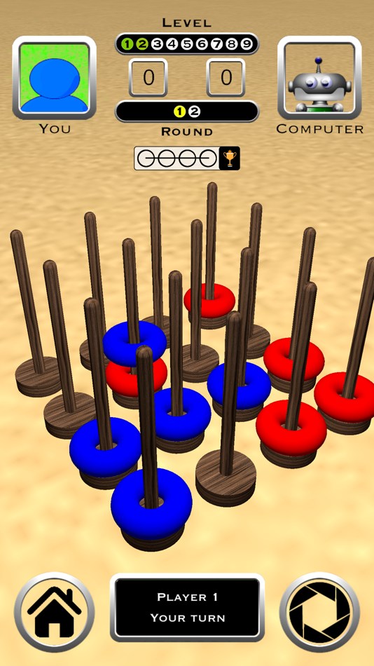 #6. Tic Tac Toe 3D Board Game (iOS) 由: Andre Castany