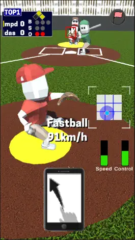 Game screenshot Flick Baseball Online mod apk