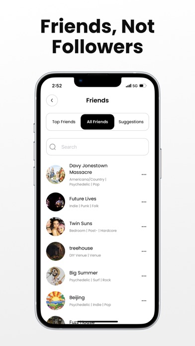 Indie Town iPhone screenshot 10 - Music app