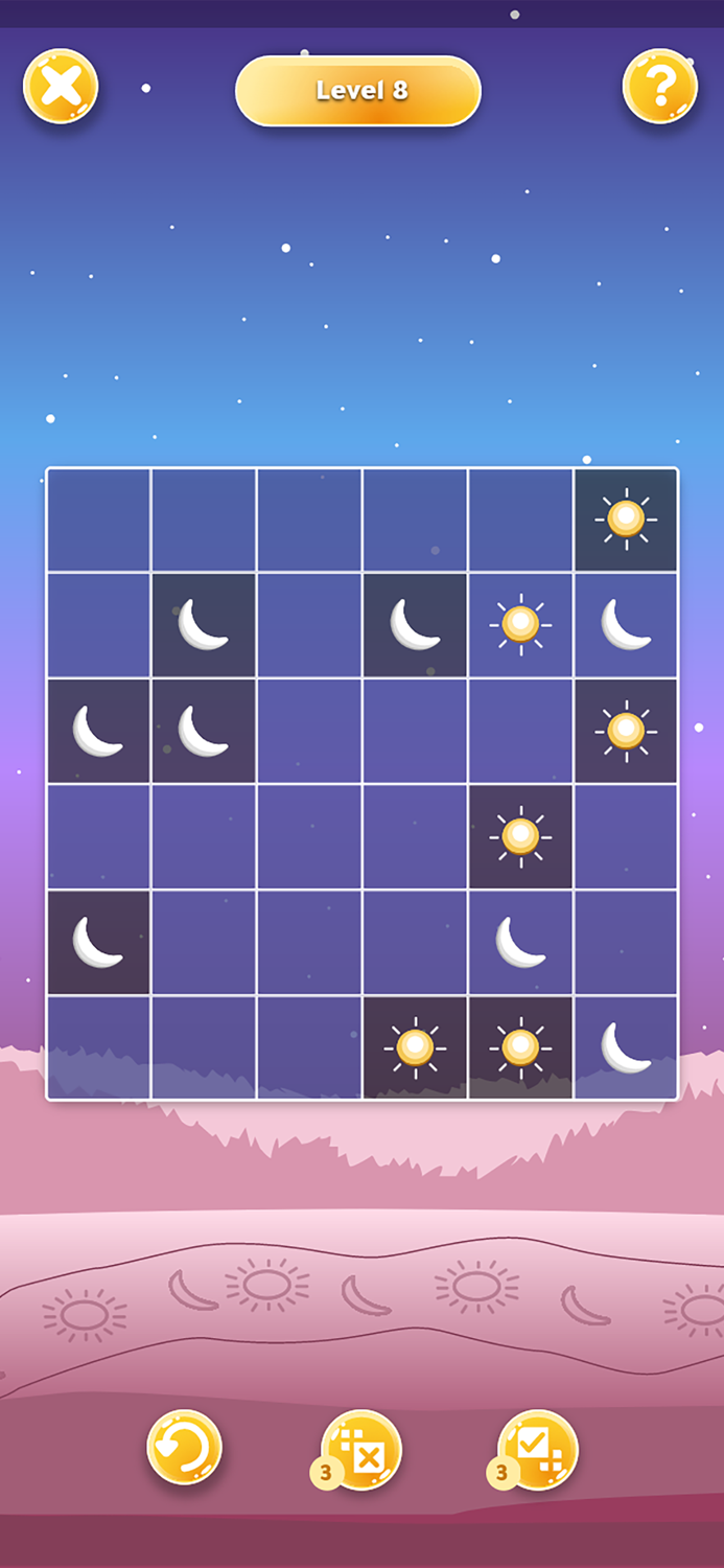Sun and Moon Puzzle