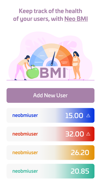 BMI Rechner Neo Screenshot