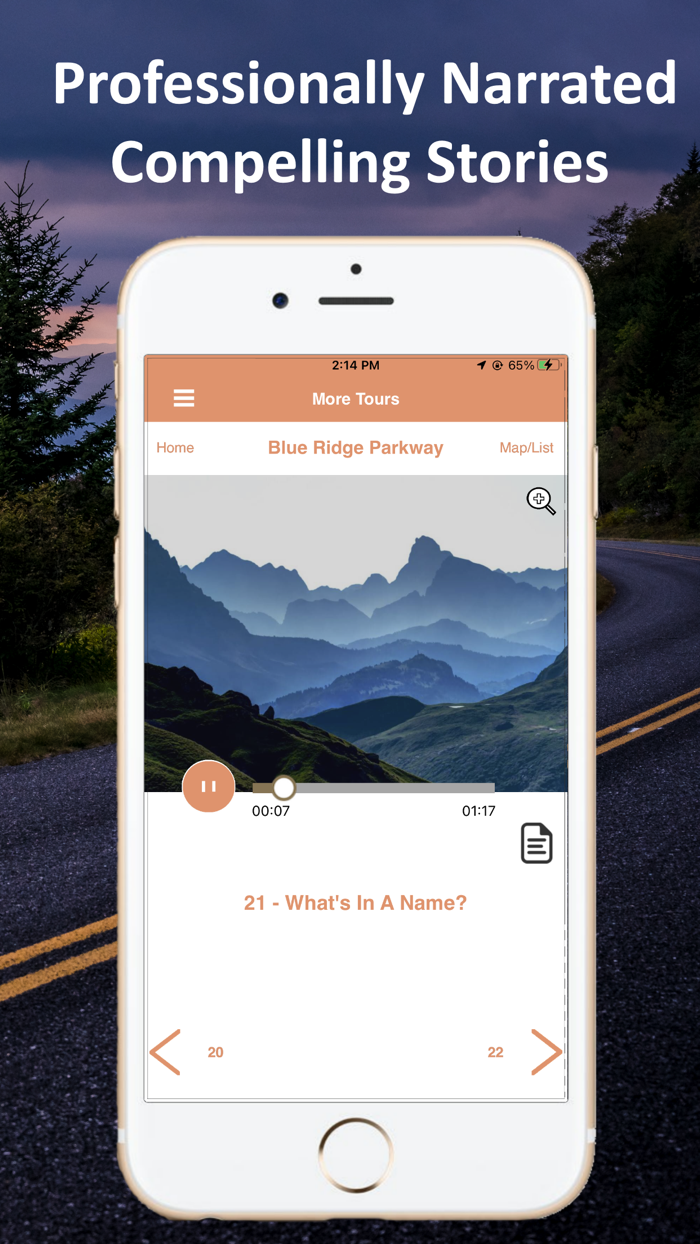 Blue Ridge Parkway Audio Guide