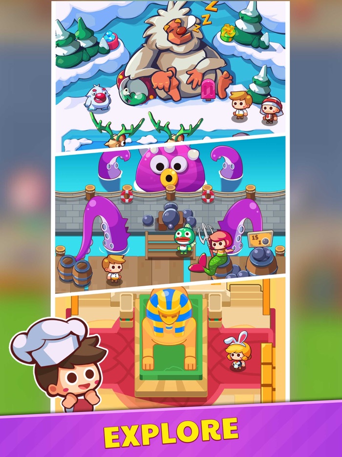 Food Story Idle Games