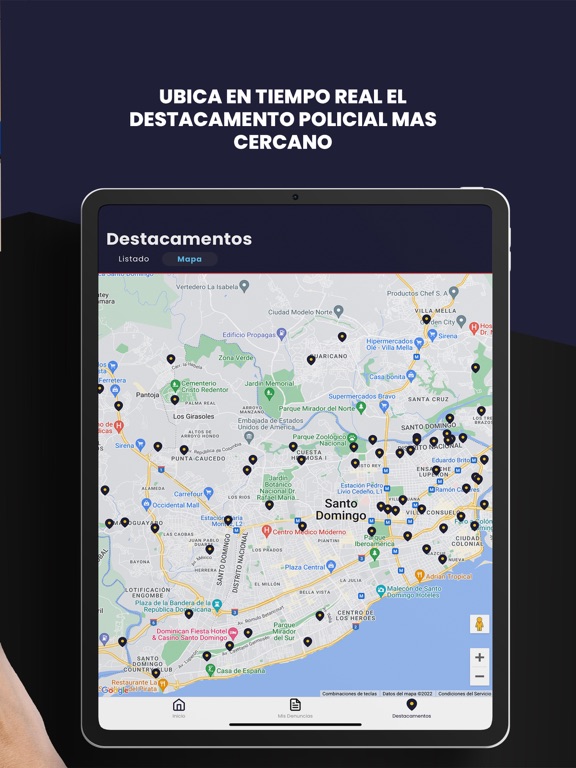 Denuncias Virtuales iPad screenshot 8 - Utilities app