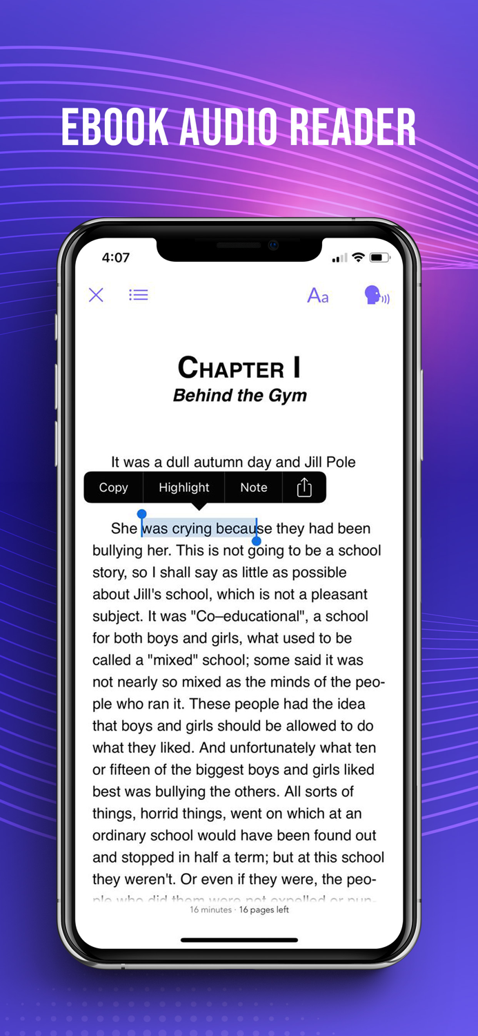 Speechin  Audio Text Reader