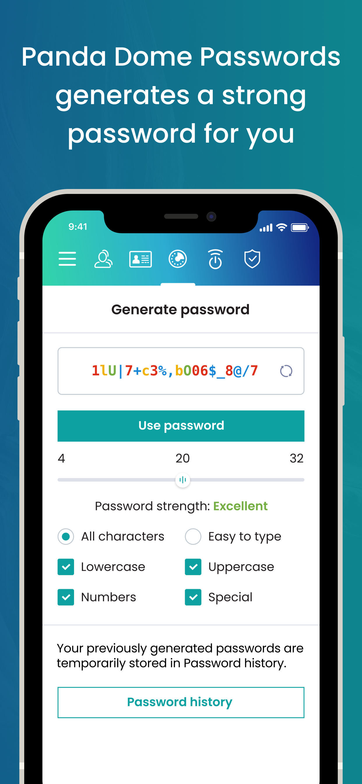 Panda Passwords