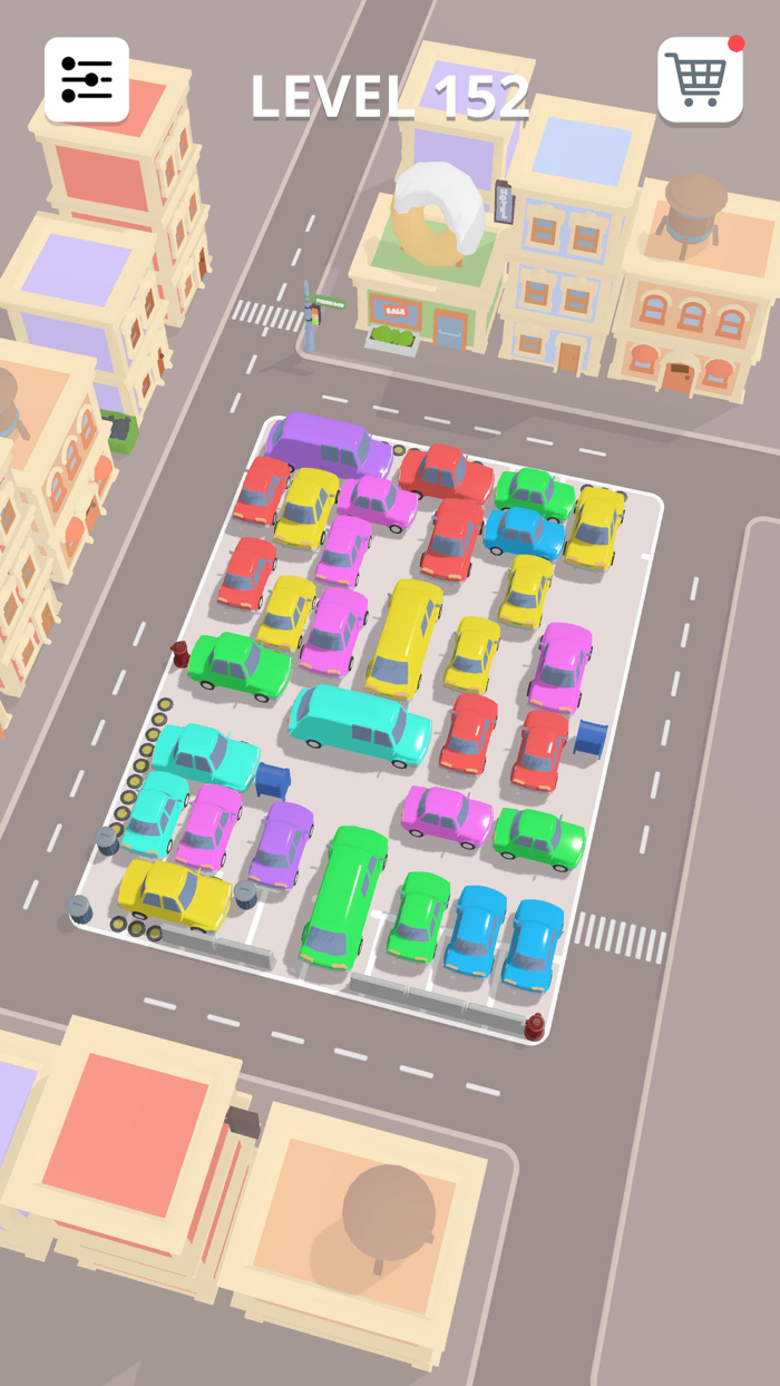 Parking Maze Puzzle