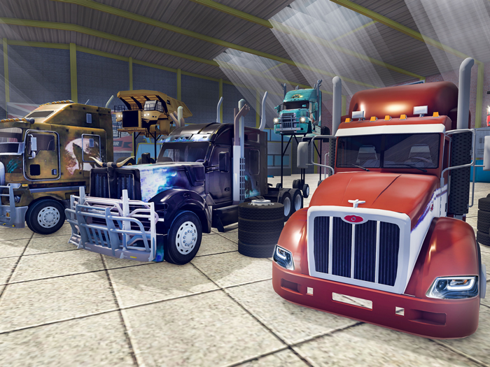 Park Heavy Loader Dumper Truck