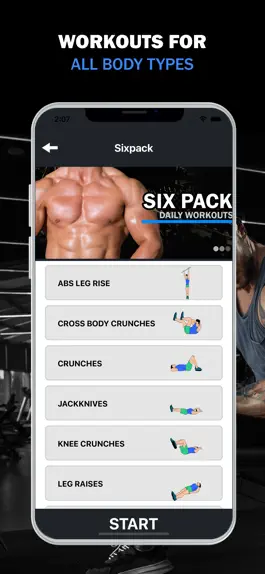 Game screenshot Gym Workout Daily Exercises apk