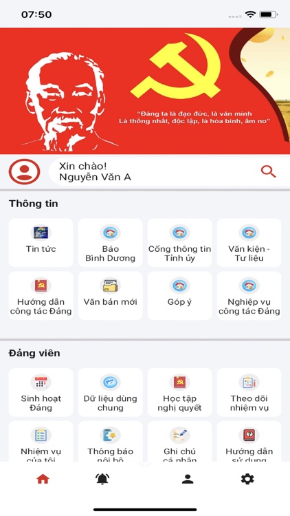 Sổ tay Đảng viên Bình Dương