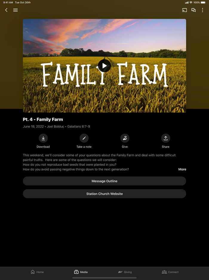 Station Church Hornell