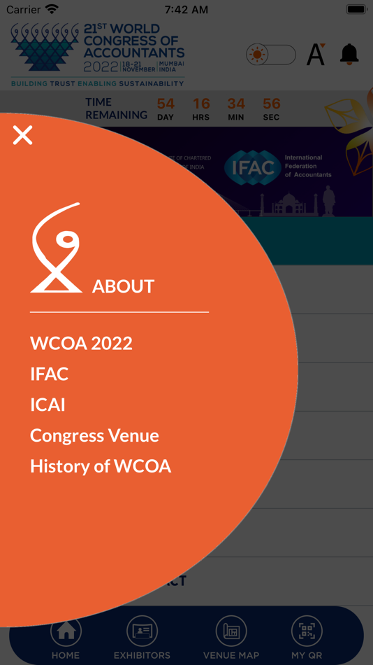 #2. WCOA 2022 (iOS) 由: The Institute of Chartered Accountants of India