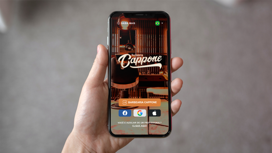 #1. Barbearia Cappone (iOS) 由: Mmtools Consultoria e Projetos De Informatica Ltda - ME