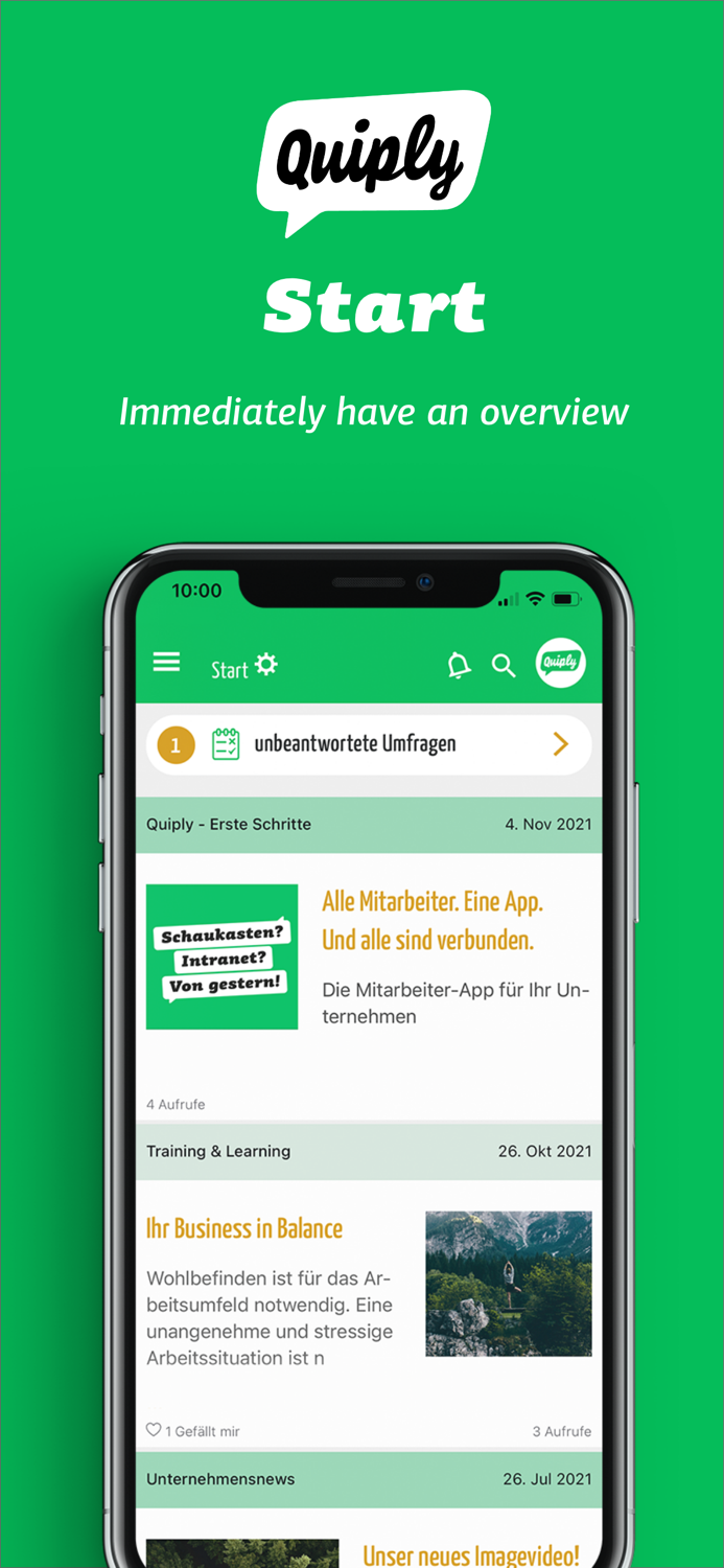 Quiply - The Employee App