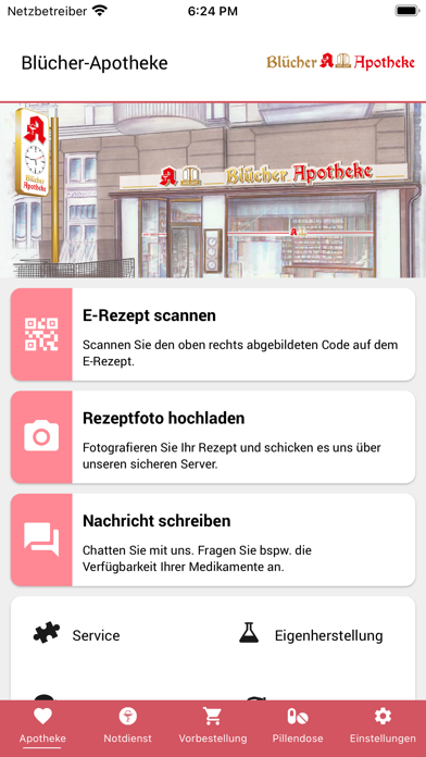 Blücher-Apotheke Screenshot