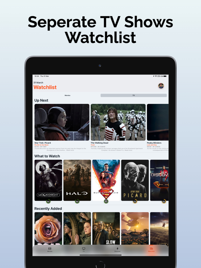 Watchlist Track TV and Movies