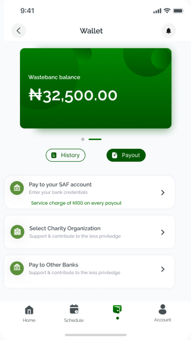 WasteBanc Screenshot