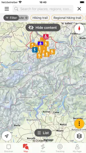 Outdoor Schwyz screenshot 2