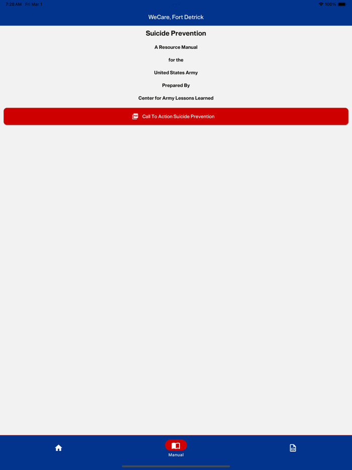 WeCare, Fort Detrick