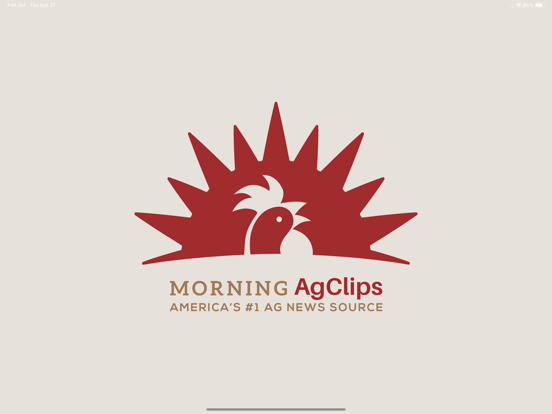 Morning Ag Clips Mobile iPad screenshot 1 - News app