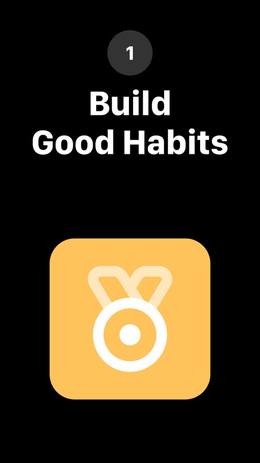 #1. Build Good Habits (iOS) Podle: Axel Zuziak